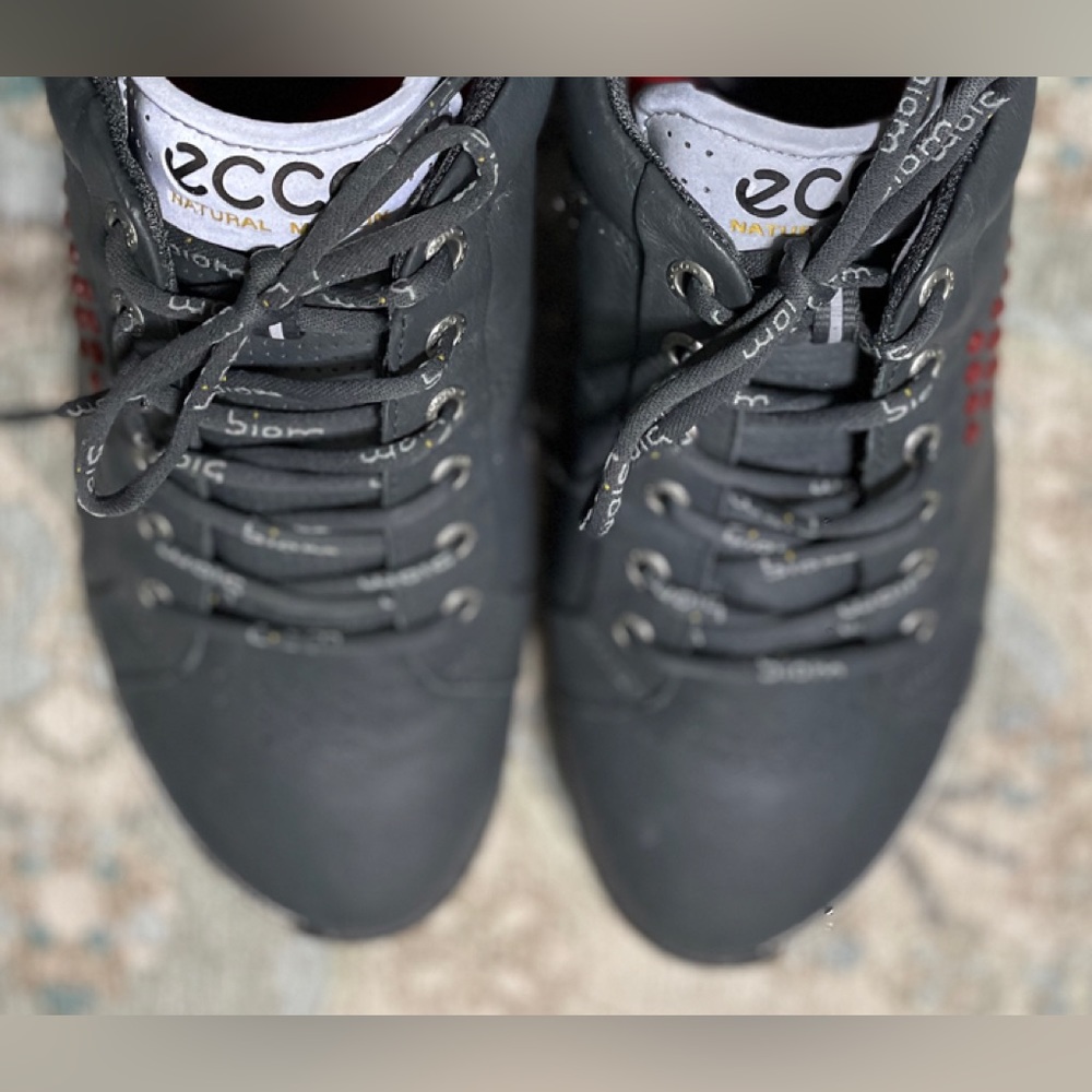 Ecco Biom Hybrid Mens Size 44 Golf Shoes Yak Leather Hydromax WO original box